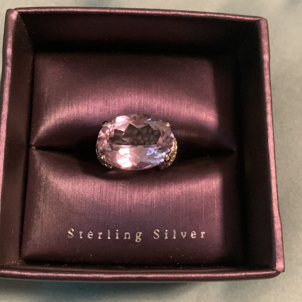 Rose Amethyst Ring